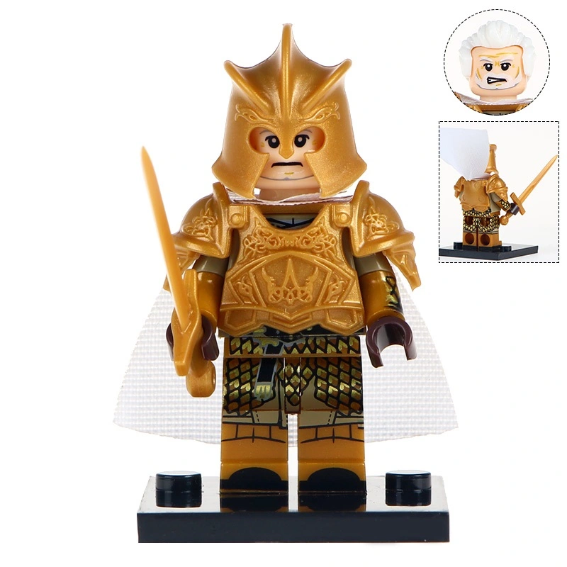 XP001-004 The Lord of the Rings Jaime Lannister Barristan Selmy Meryn Trant Preston Greenfield Building Blocks Kids Toys