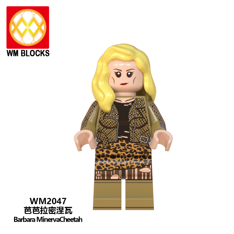 WM6100 Hot New Wonder Woman With Wings Diana Steve Trevor Cheetah Maxwell Lord Action Building Blocks Kids Toys WM2041 WM2043