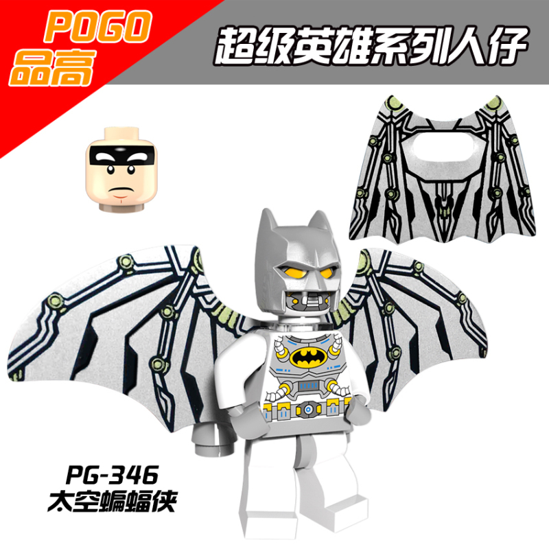 PG8084 Super Heroes Space Batman Vixen McDonald's Joker The Clown's Man Iron Spider-Man Deadpool Knight Dormammu Building Blocks Kids Toys