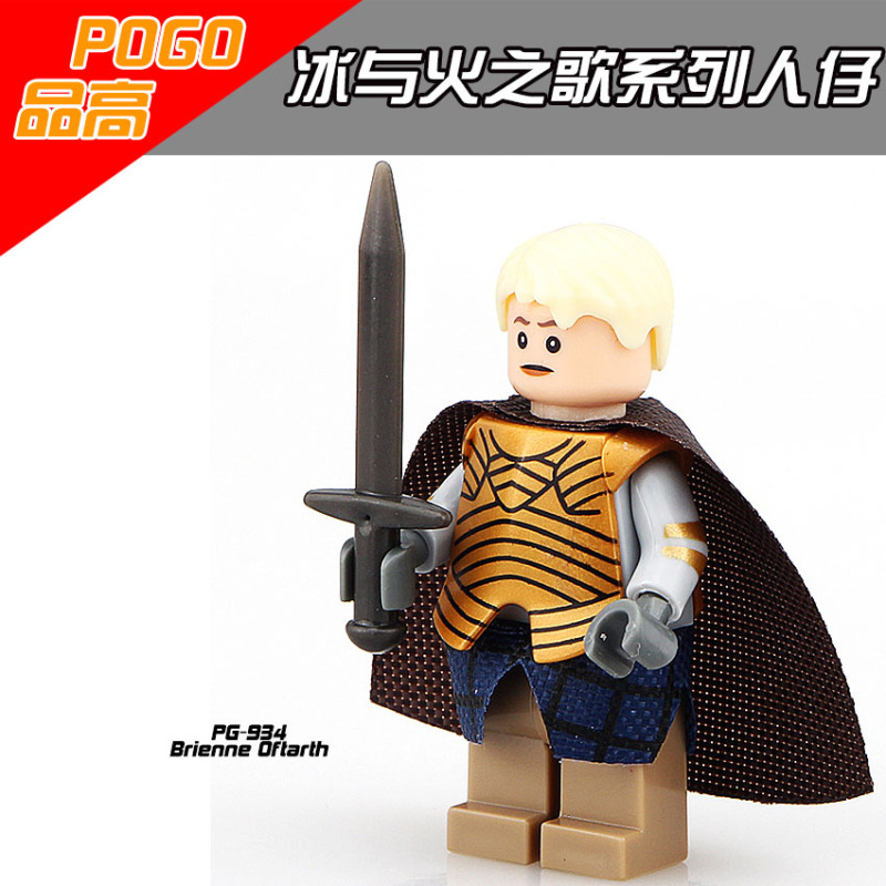 PG8029 A Song of Ice and Fire Jon Snow Khal Drogo Brienne of Tarth Ygritte Tyrion Varys Joffrey The Others Melisandre Action Figure Building Blocks Ki