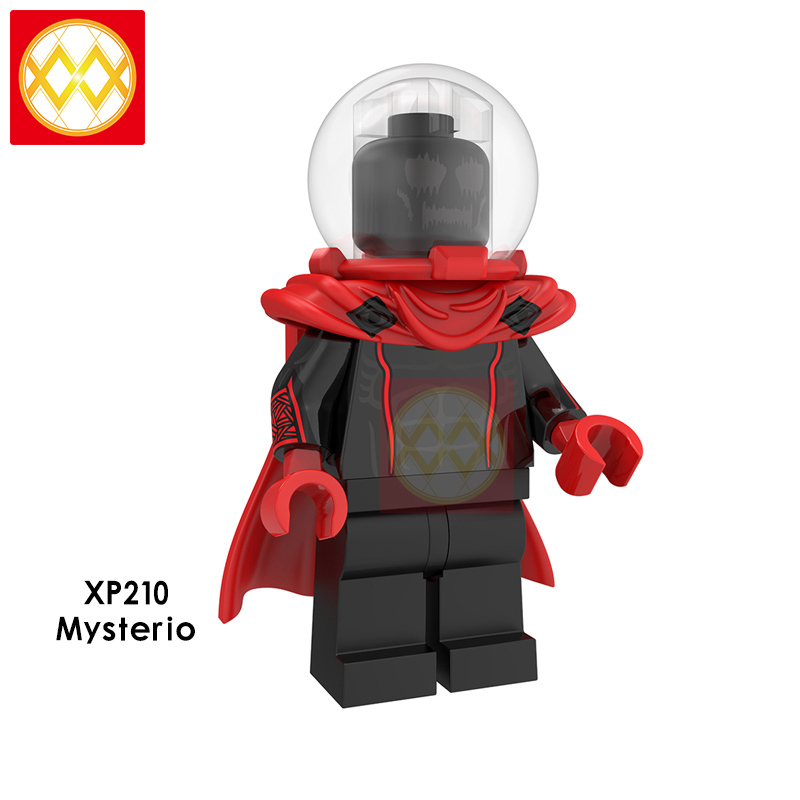 KT1028 Agent Venom Spider-Man Mysterio Super Hero Series Far From Home Movie Character Building Blocks Kids Toys