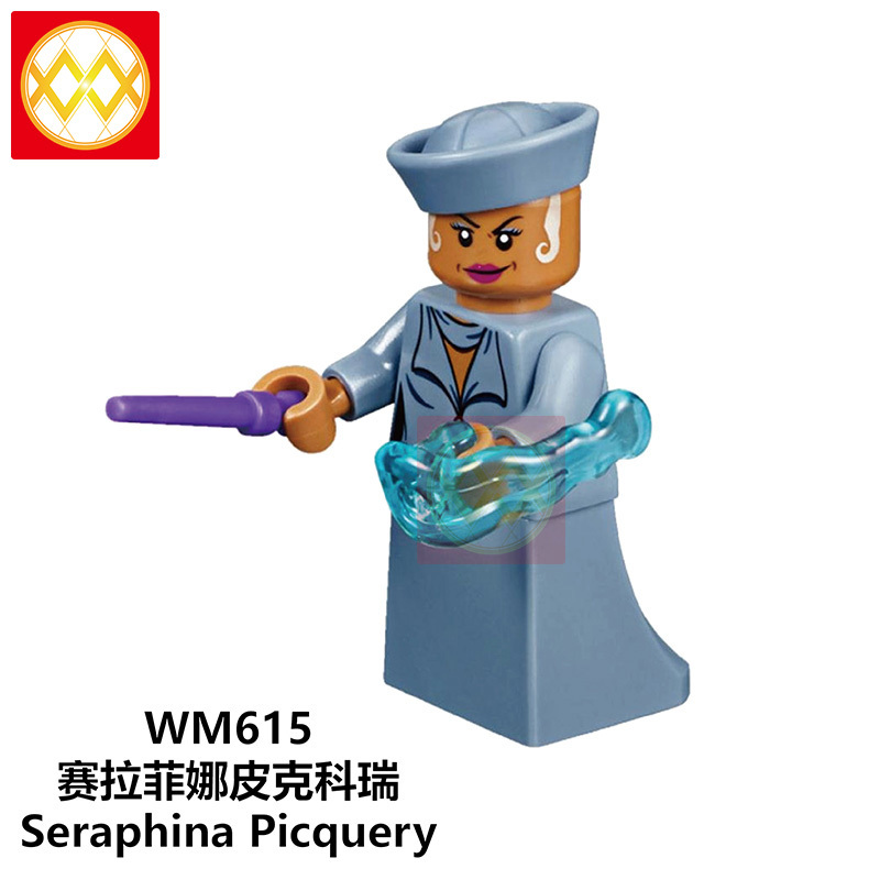 WM6048 Jacob Queenie Newt Gellert Grinelwald Seraphina Picquery Tina Harry Potteres Series Building Blocks Children Gift Toys