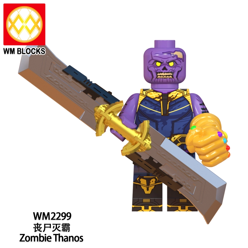 WM6132 Super Hero Horror Loki War Machine Thanos Dea-pool Thor Mini action figures Building Blocks Toys