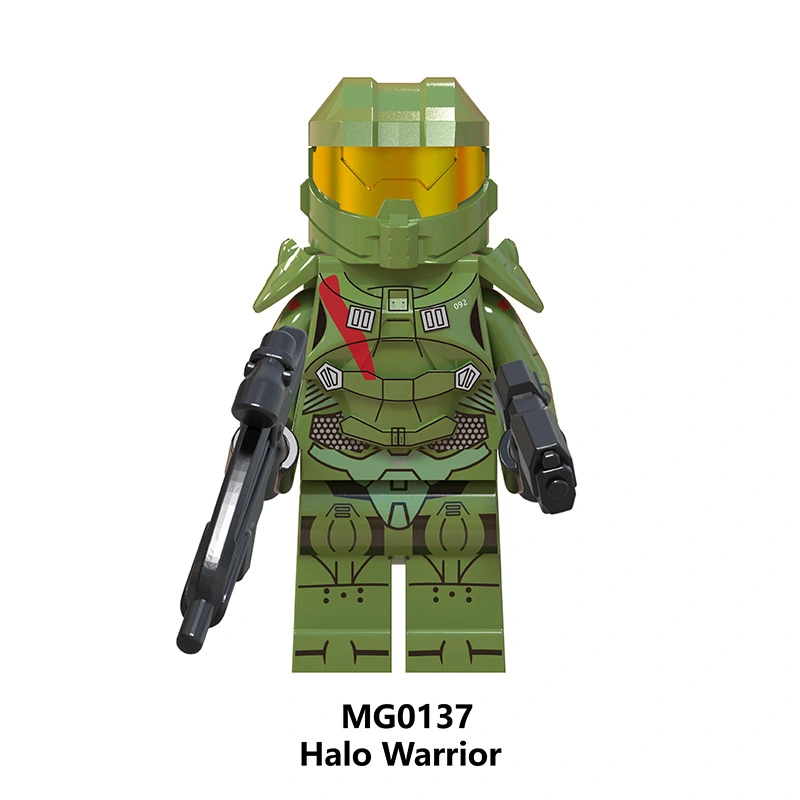 MG9005 Halo Warrior Series Action Figure Compatible Building Block Toys For Children