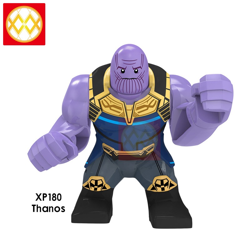 KT1025 Thanos Nebula Thor Black Widow Rocket Raccoon Captain America Vision Ronin Building Blocks Kids Toys