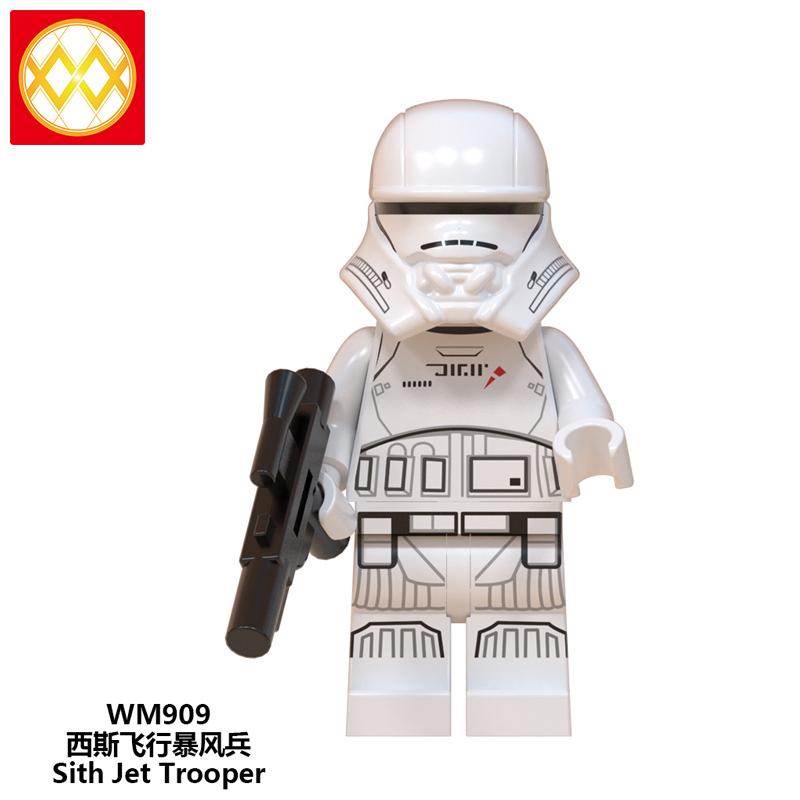 WM6083 Death Star Gunner Kazuda Knights of Ren Mandalorian Trooper Action Figure Building Blocks Kids Toys