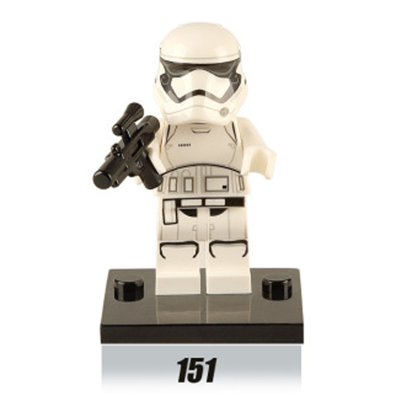 X0103 Sci-Fi Movie Star Wars Kyloren Stormtrooper Airman Luke Anakin Action figure Building Blocks Kids Toys