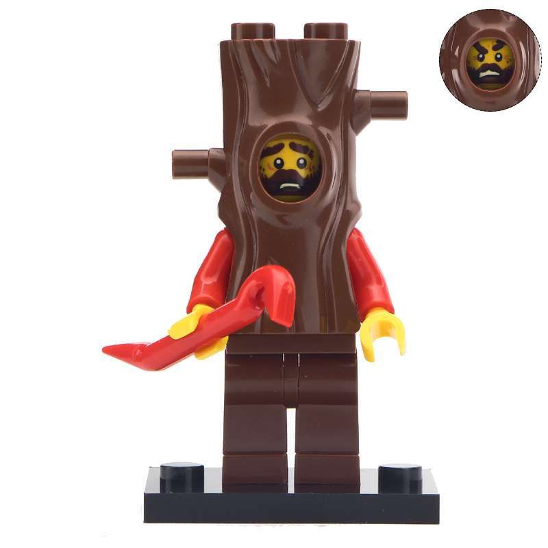 MG9001 Stump Thief Little Devil Biochemical  Cupid Vampire Lester Deadpool KFC Wayfarer Action Figure Compatible Building Block Toys For Kids