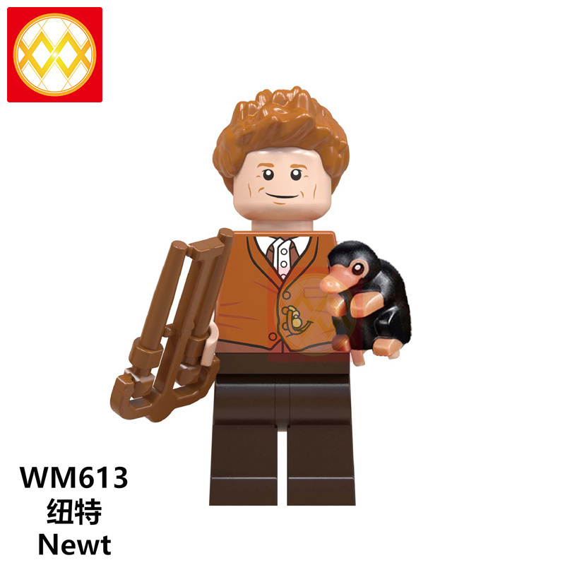 WM6048 Jacob Queenie Newt Gellert Grinelwald Seraphina Picquery Tina Harry Potteres Series Building Blocks Children Gift Toys