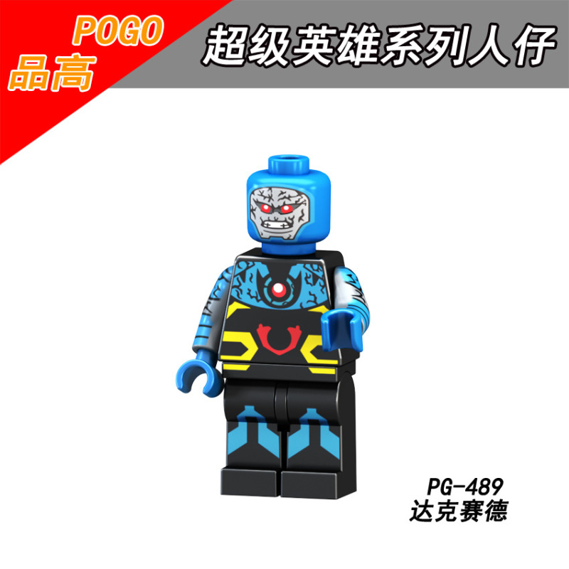 PG8154 Anim Dr. Zola Eric Kermongo Batman Punisher Darkseid Action Figures Building Blocks Kids Toys