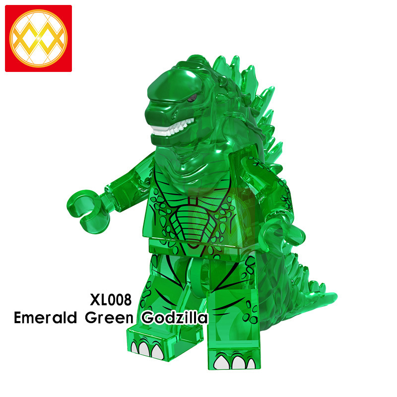 XL002-009 Classic Godzilla Lava Godzilla Cement Godzilla Dark Godzilla Ice Godzilla Blood Drop Red Godzilla Emerald Green Godzilla Amethyst Godzilla