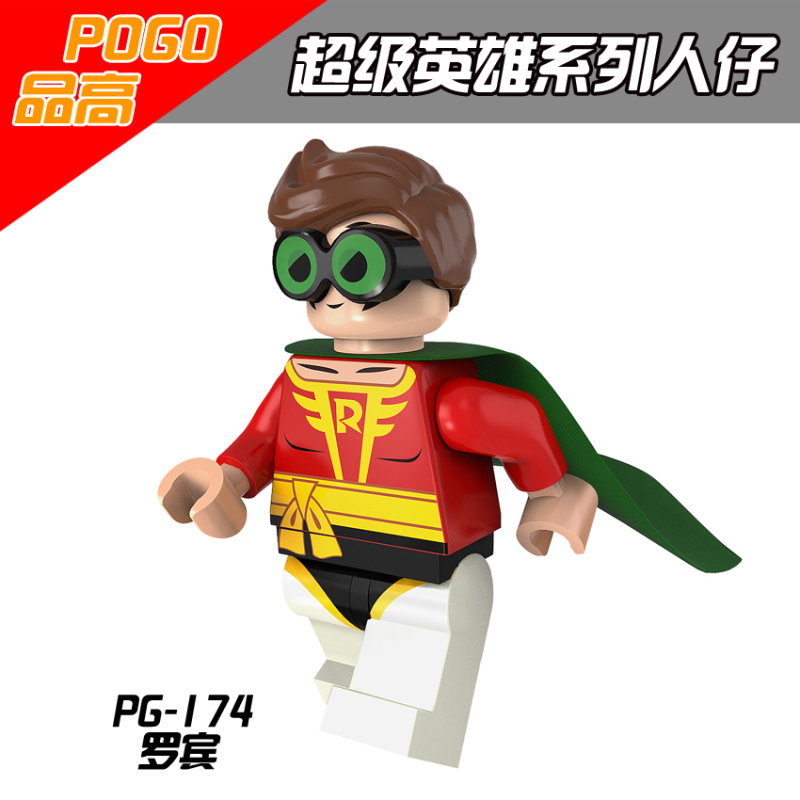 PG8046 DC Movie Super Hero Batman James Gordon Robin Riddler Action Figure Building Blocks Kids Toys