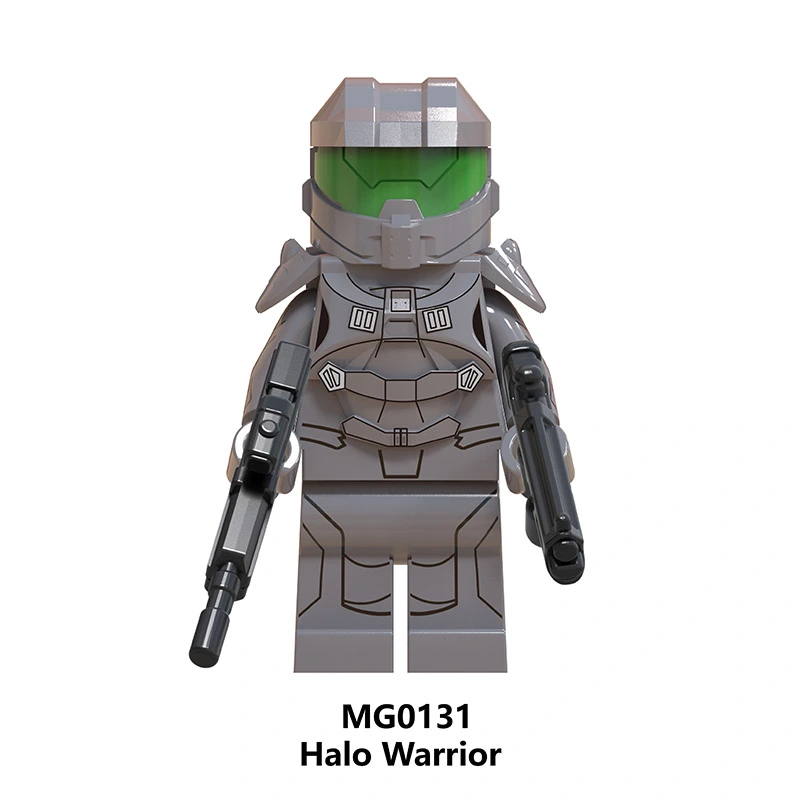 MG9005 Halo Warrior Series Action Figure Compatible Building Block Toys For Children