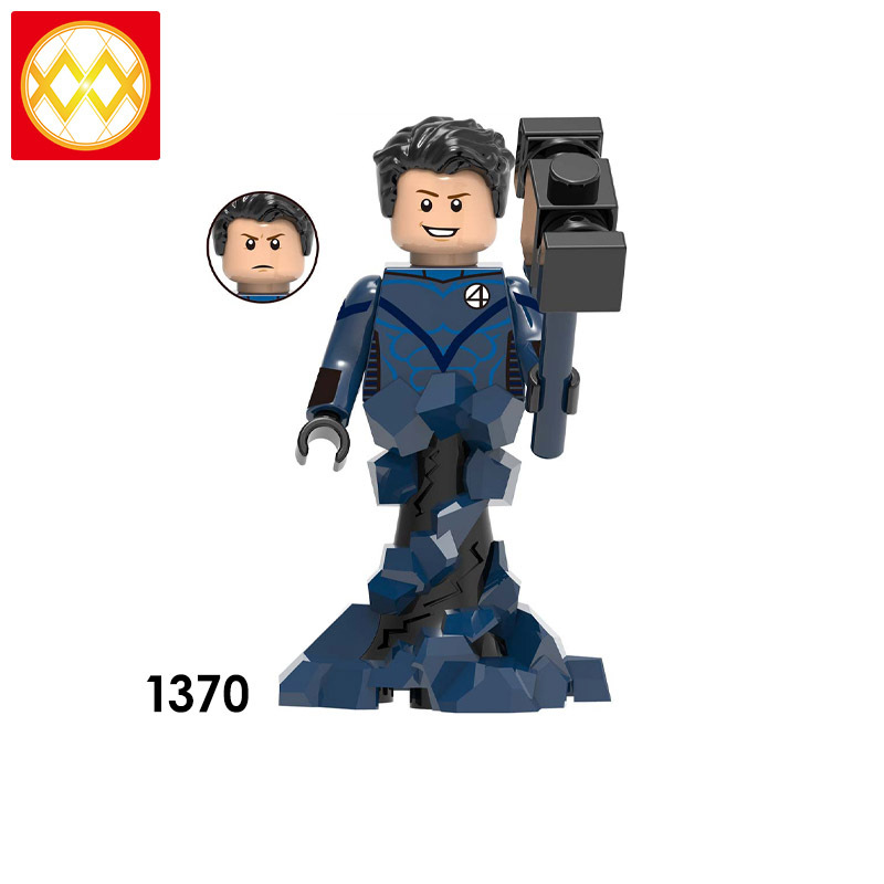 X0271 Mister Fantastic Leader Loki Doctor Doom Scream Spider-man Invisible Woman Building Blocks Kids Toys