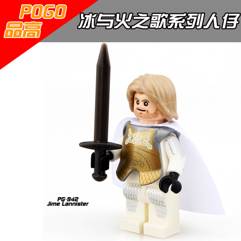 PG8029 A Song of Ice and Fire Jon Snow Khal Drogo Brienne of Tarth Ygritte Tyrion Varys Joffrey The Others Melisandre Action Figure Building Blocks Ki