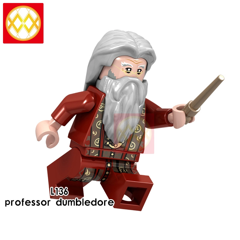 L130-137 Hermione Granger Remus John Lupin Grindelwald Lucian Bohr Ron Weasley Harry Potter Professor Dumbledore Dementor Building Blocks Kids Toys