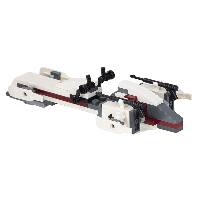 MOC2039 Star Wars White BARC Speeder DIY Model Building Blocks Educational Toys For Kids Gifts