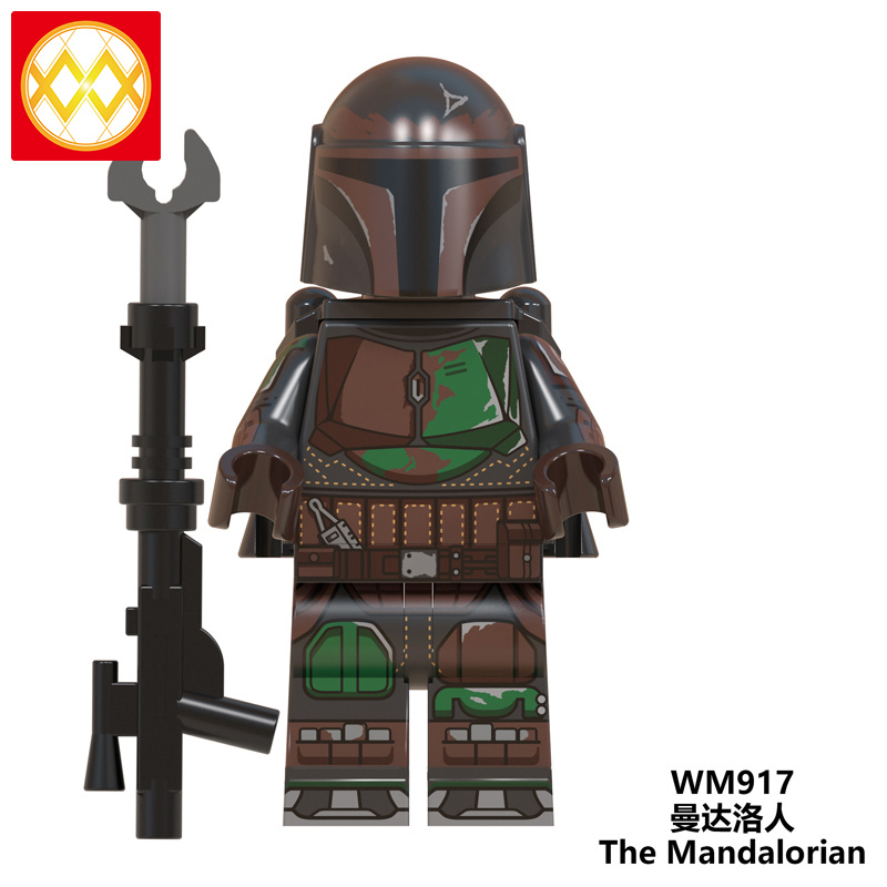 WM6085 Heavy Infantry Mandalorian Paz Vizla The Mandalorian Master Star Rise of skywalker Wars Action Figures Bricks