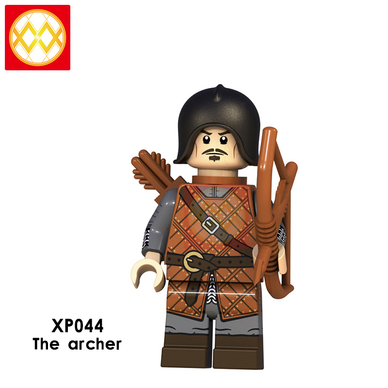XP042-047 Eddard Stark Jory Cassel The Archer Spear Infantry Sword Infantry Hallis Mollen Building Blocks Kids Toys