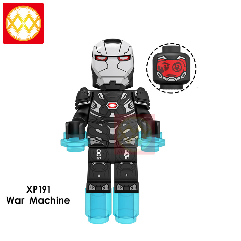 KT1026 Hulk Iron Man War Machine Iron Man MK 85 Hawkeye Iron Man MK 50 Pepper Super Hero Series Building Blocks Kids Toys