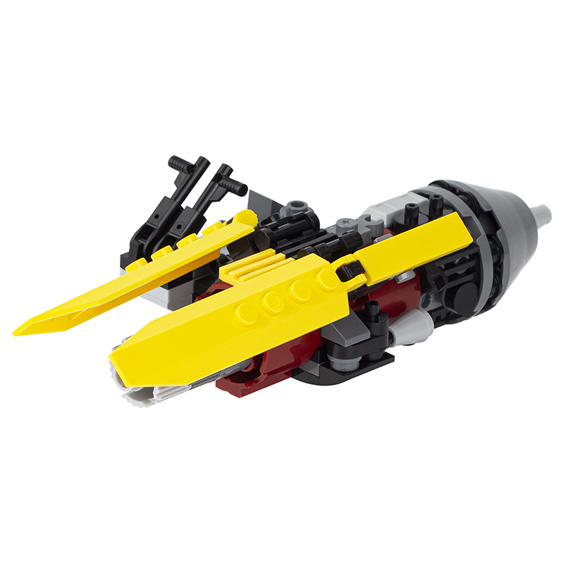MOC2035 Star Wars Cobb Vanth Speeder DIY Model Building Blocks Educational Toys For Kids Gifts