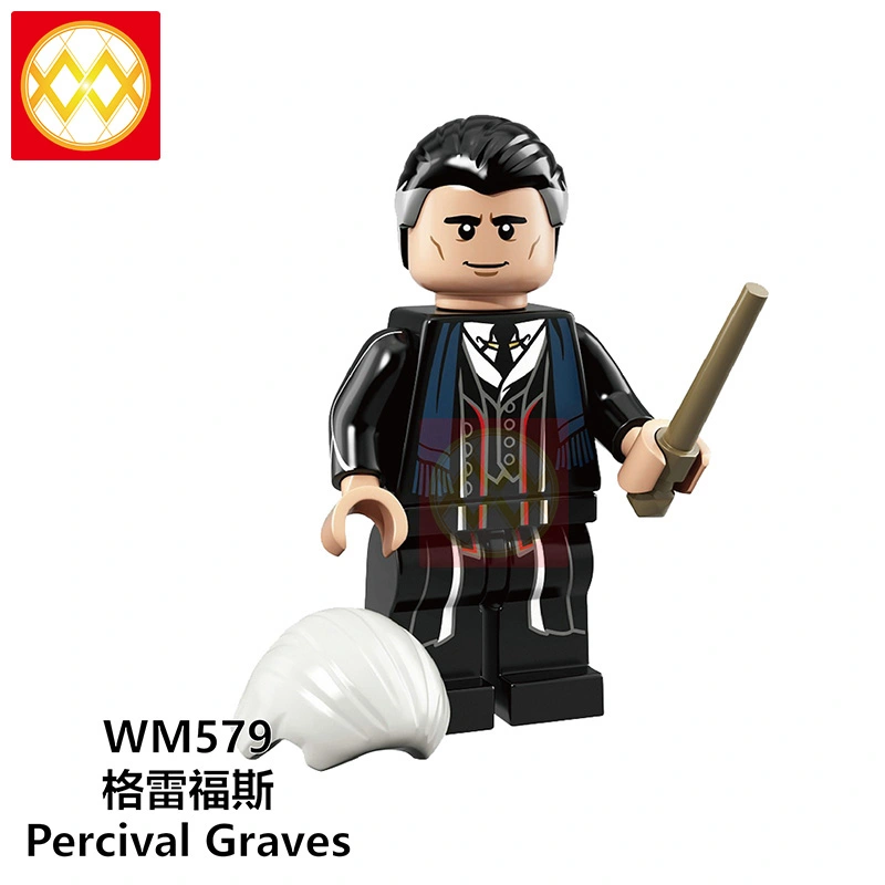 WM6042 Fantastic Beasts Building Blocks The Crimes of Grindelwald Newt Tina Harry Series Potters Dobby Dumbledore Children Toys