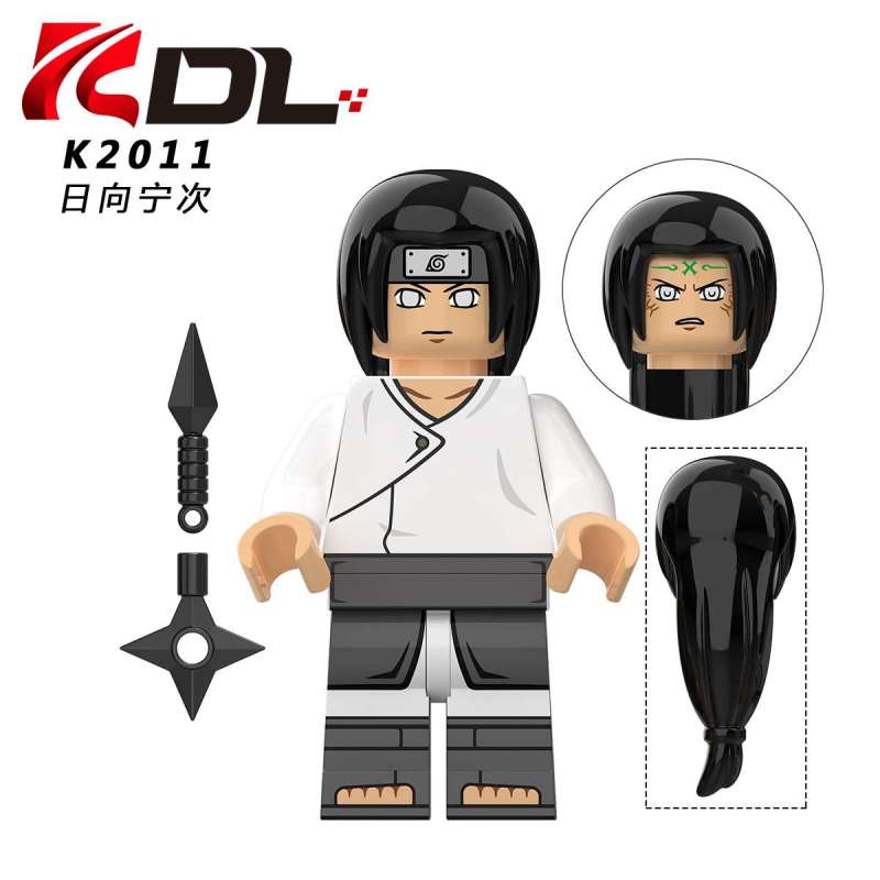 KDL802 Uchiha Shisui Uchiha Itachi Uchiha Sasuke Chiriku Hyuga Neji Hyuga Hinata Shimura Danzou Building Blocks Kids Toys