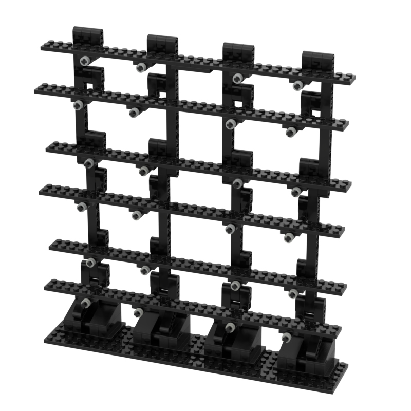 MOC1009 Minifigure Display Stand Building Blocks Bricks Kids Toys for Children Gift MOC Parts