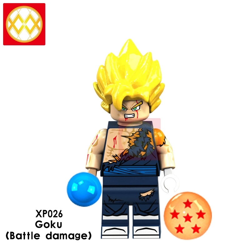 XP021-026 Zoarium Vegeta Goku Dragon Ball Anime Figure Building Blocks Kids Toys
