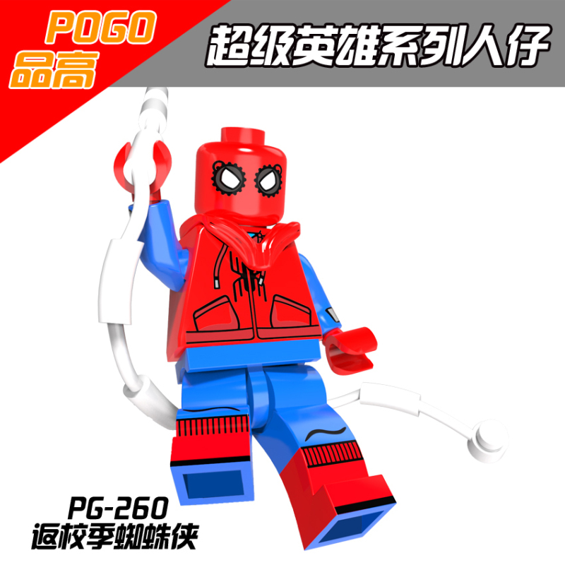 PG8069 Movie Kaecilius Winter Soldier Spiderman Ghost Rider Daredevil Two-Face Deadshot Action Figure Building Blocks Kids Toys