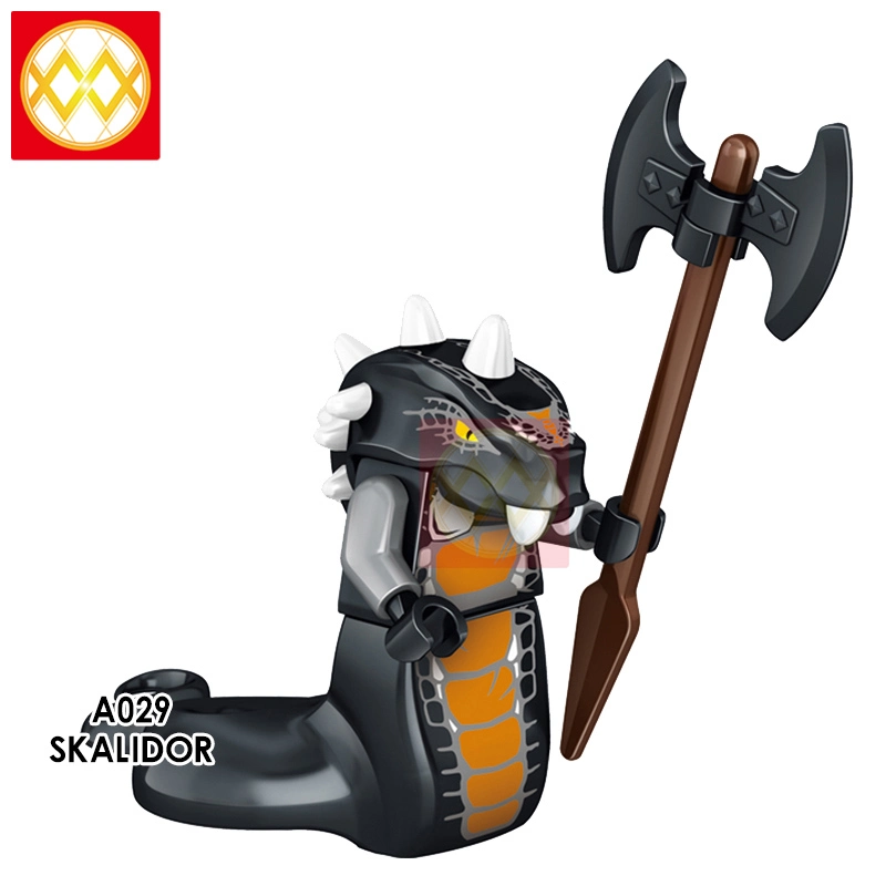 A025-A032 CHOP' RAI SKALES A CIDICUS PYTHOR SKALIDOR BYTAR RATTLA F ANGDAM Building Blocks Kids Toys