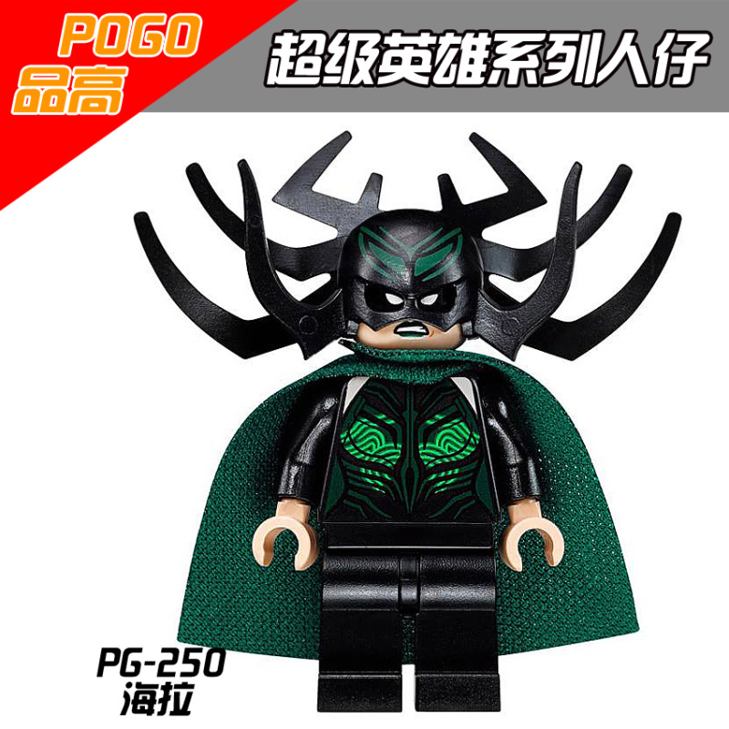 PG8064 Movie Super Hero Hela Valkyrie Thor Alfred Pennyworth Loki Two-Face Wizard The Flash Action Figure Building Blocks Kids Toys