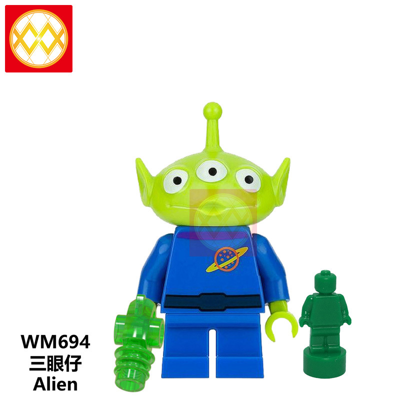 WM6060 Toy Story 4 Characters Alien Bonnie Woody Buzz Lightyear Jessie Ducky Duke Caboom Bo Peep Figures Cartoon Series Gifts For Children Toys PG1030