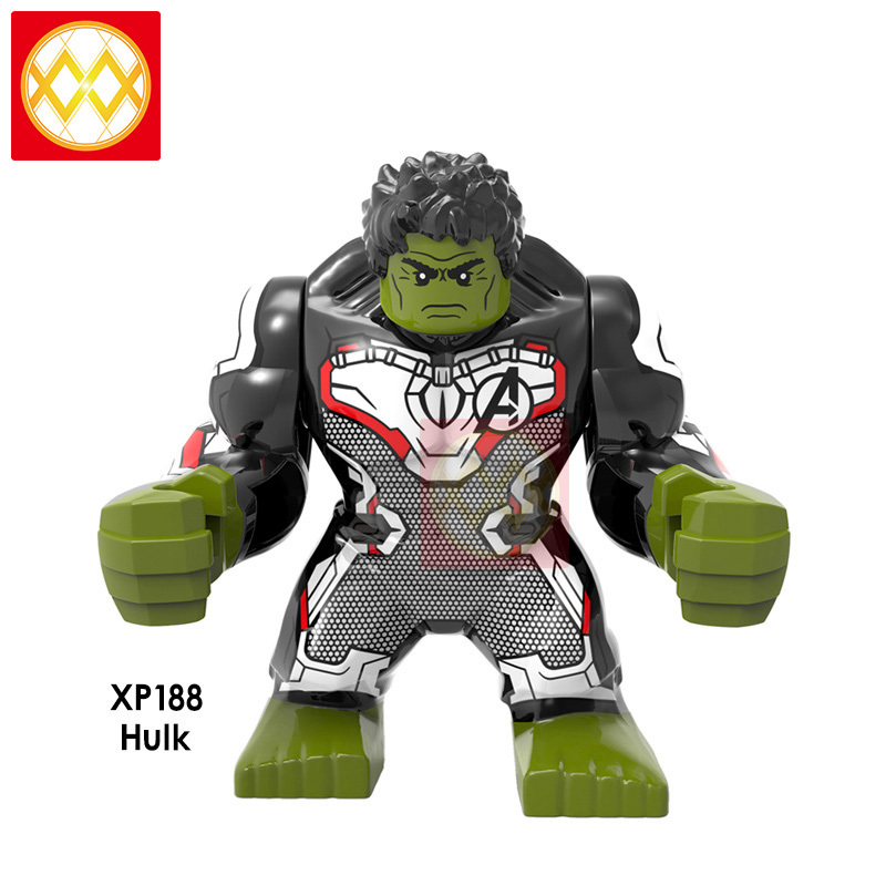 KT1026 Hulk Iron Man War Machine Iron Man MK 85 Hawkeye Iron Man MK 50 Pepper Super Hero Series Building Blocks Kids Toys