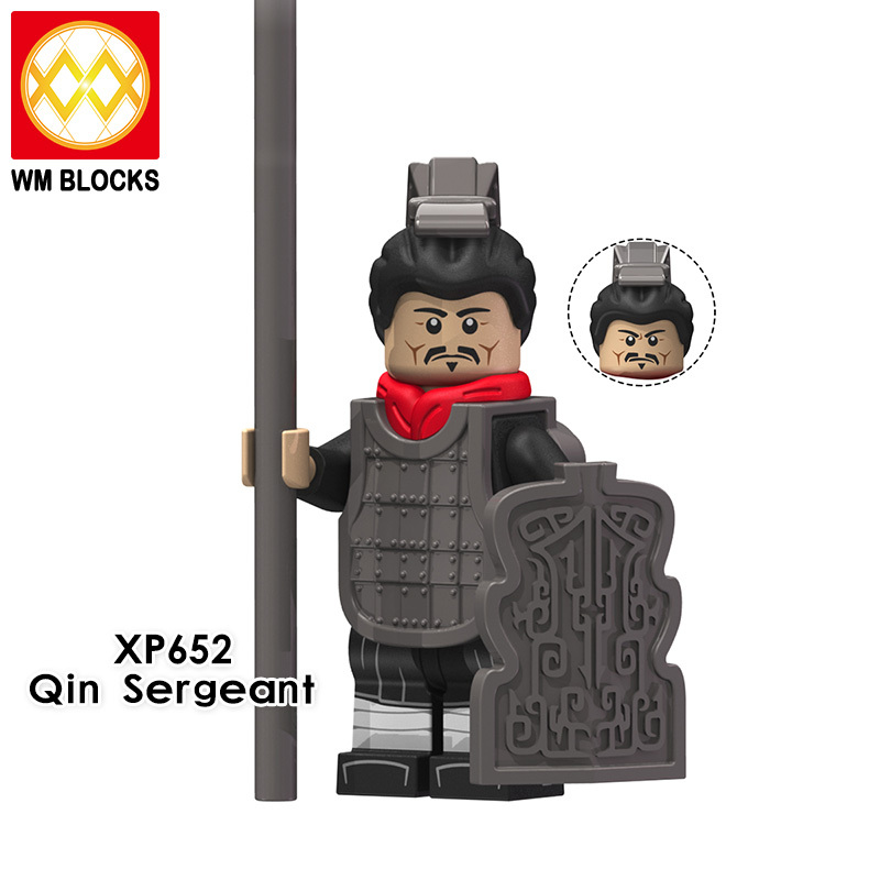 KT1088 Qin Ruishi Qin Heavy Armor Qin Sergeant Qin Wujiang Qin Nu Shi Qin Geshi Qin Shi Huang Qin Wenguan Building Blocks Kids Toys