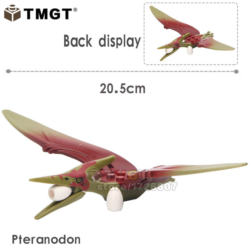 MG1042 Single Cartoon characters Jurassic world Styx dragon raptor Building block toys Children