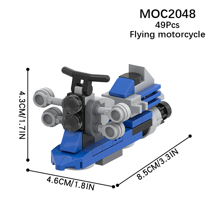 MOC2048 Star Wars Cyborg Vehicle Bobafit's Book Bracket Building Blocks Bricks Kids Toys for Children Gift MOC Parts