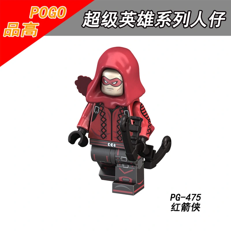 PG8120 Movie Super Hero Black Mamba Red Arrow Firestar Hope Summers Catwoman Taskmaster Deadshot Mister Terrific Action Figure Building Blocks Kids To