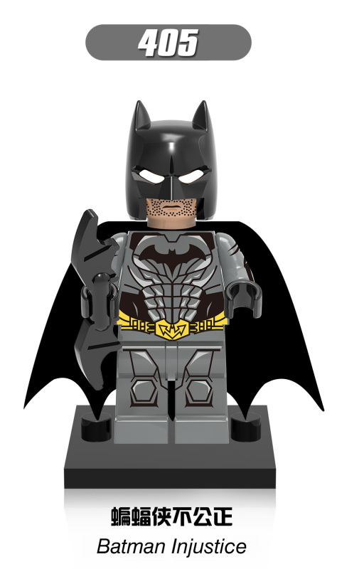 X0133 DC Movie Series Superhero Batman Various Costumes Modeling Black Lantern Batman Comic Dress Batman Cash Dress Batman Building Blocks Kids Toys K