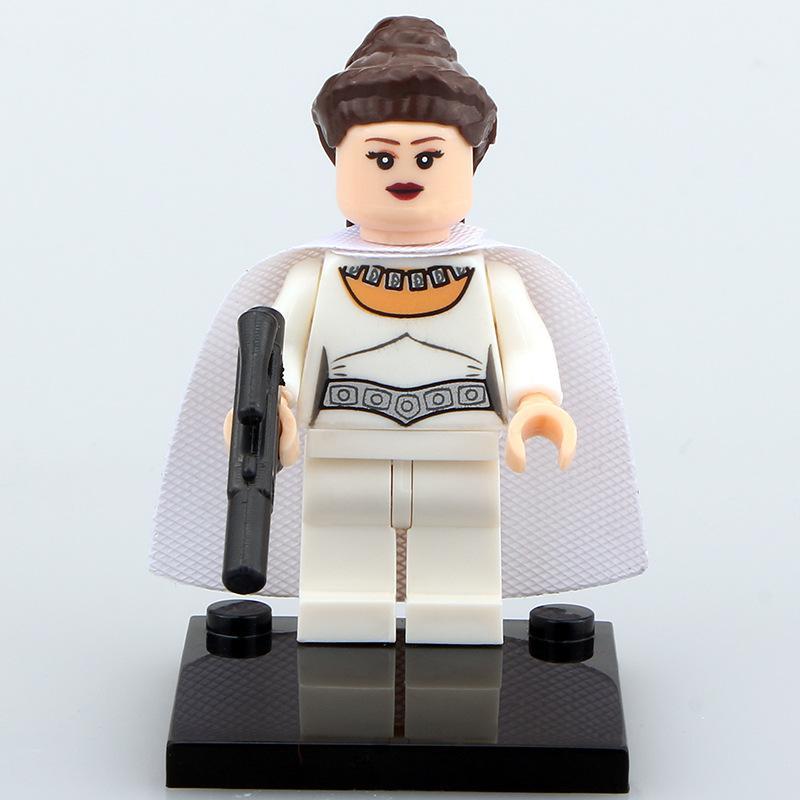 PG8005 Famous Star Wars Movies  Leia Building Blocks Kids Toys Christmas Gifts