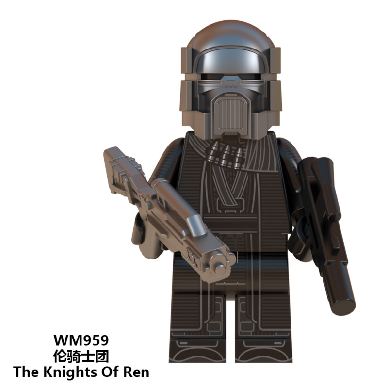 WM6089 The Knights of Ren Starkiller Space Wars 8 Last Jedi Rise of Skywalker Bricks Action Figures Building Blocks Kids Toys