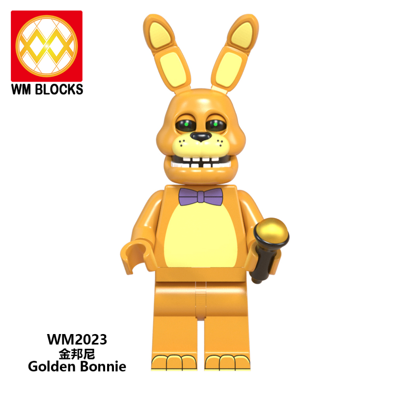 WM6097 New Five Nights At Freddy Adventure Game Ballons Boy Endo Funtime Foxy Bonnie Lolbit Mini Building Blocks Figures Kid Toy