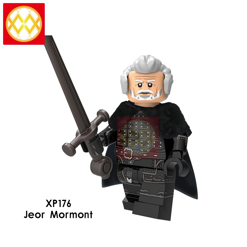 KT1024 John Snow White Walke Wights Benjen Stark Jeor Mormont Samwell Tarly Game of Thrones Building Blocks Kids Toys