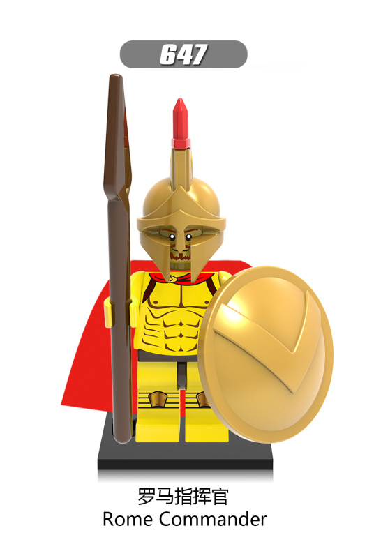 X0164 Middle Ages Roman Warrior Soldier Roman Centurion Spartan Warrior Sword Army Spartan Warrior Roman Commander Heavy Cavalry Infantry Roman Warrio