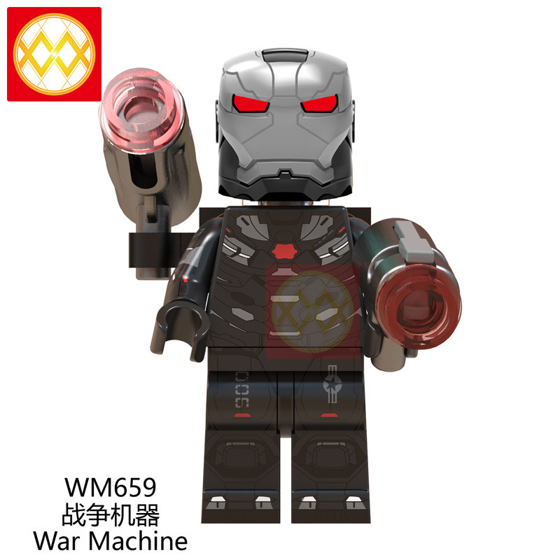 WM6056 Endgame Thor Steven Rogers Black Widow Captain Marvel War Machine Nebula Action Building Blocks Children Gifts Toys