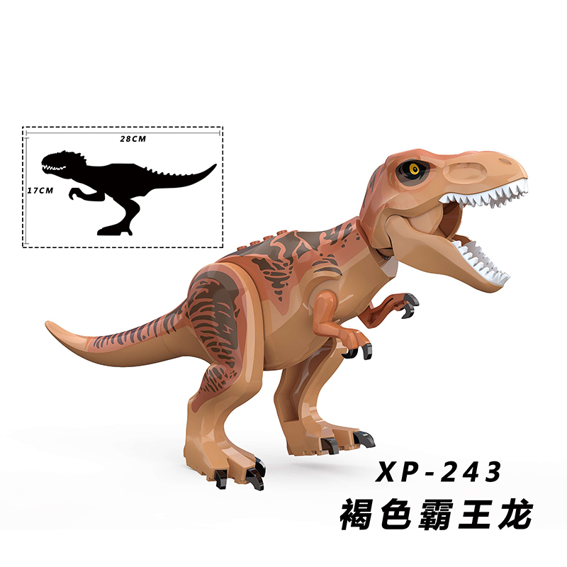 XP243 Jurassic World Dinosaur Tyrannosaurus Building Blocks Kids Toys