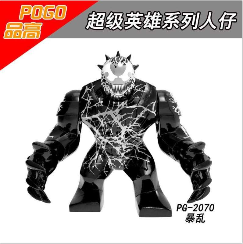 PG8242 Superhero Thanos Anti-Hulk Armor Venom Groot Riot Mudface Venom Wolverine big Action Figures Building Blocks Kids Toys