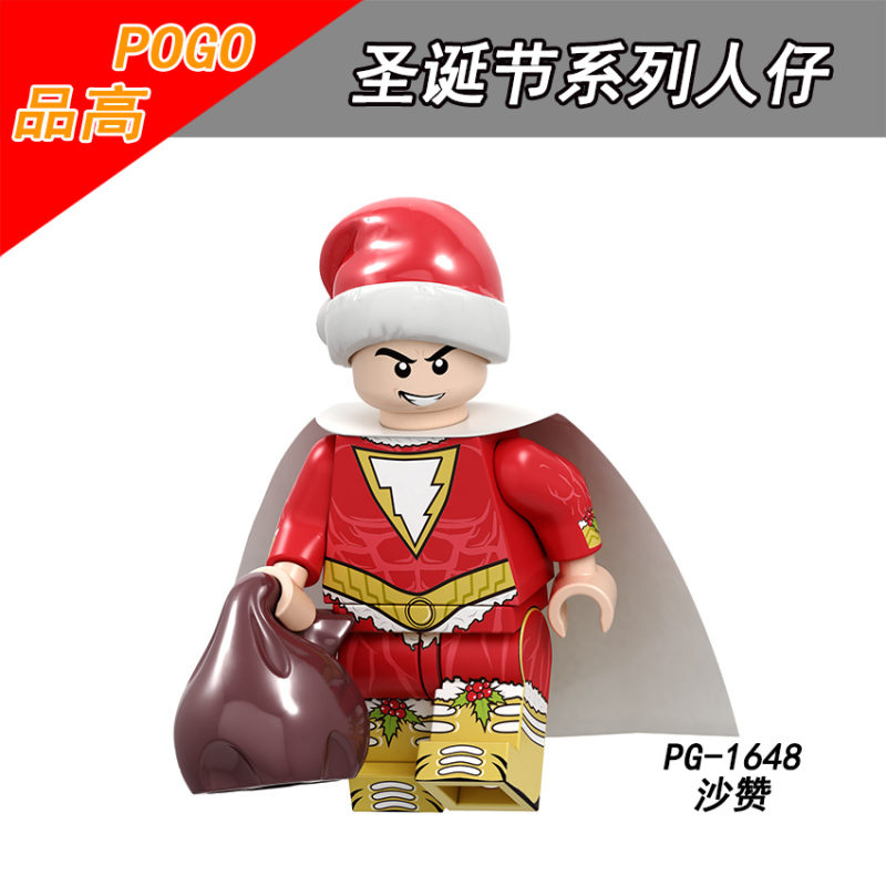 PG8188 Superman Doctor Fate Female Thor Shazam Female Rocky Flash The Joker Thanos Action Figures Building Blocks Kids Toys