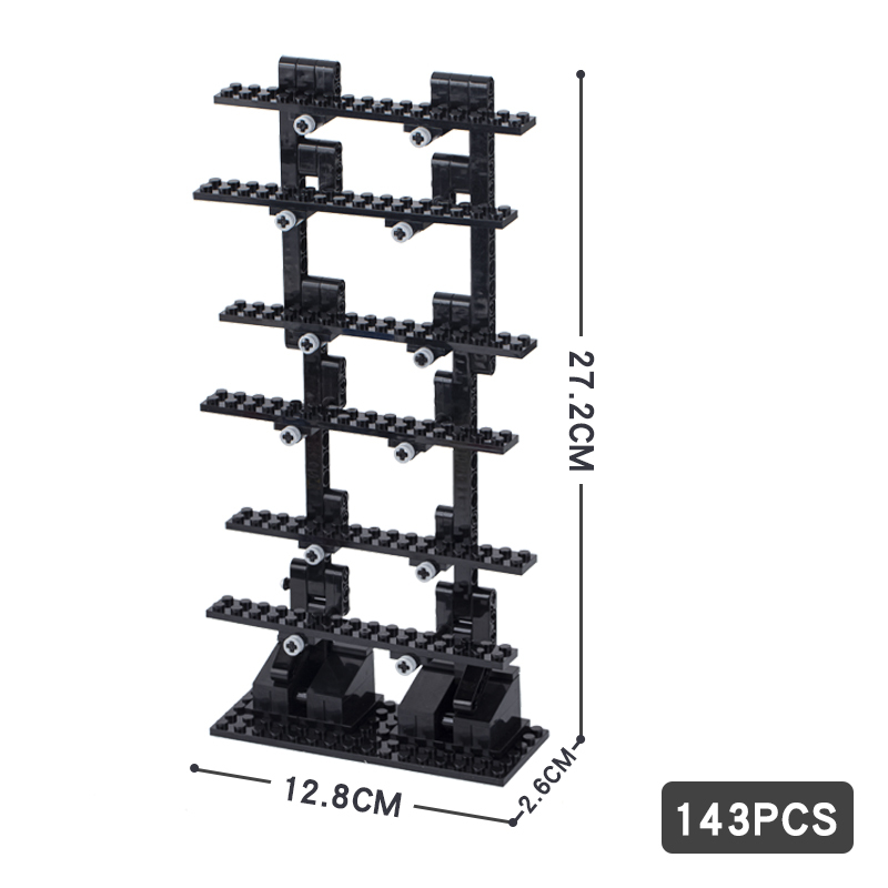 MOC1009 Minifigure Display Stand Building Blocks Bricks Kids Toys for Children Gift MOC Parts