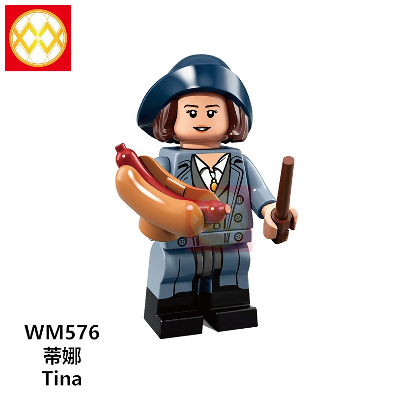 WM6042 Fantastic Beasts Building Blocks The Crimes of Grindelwald Newt Tina Harry Series Potters Dobby Dumbledore Children Toys